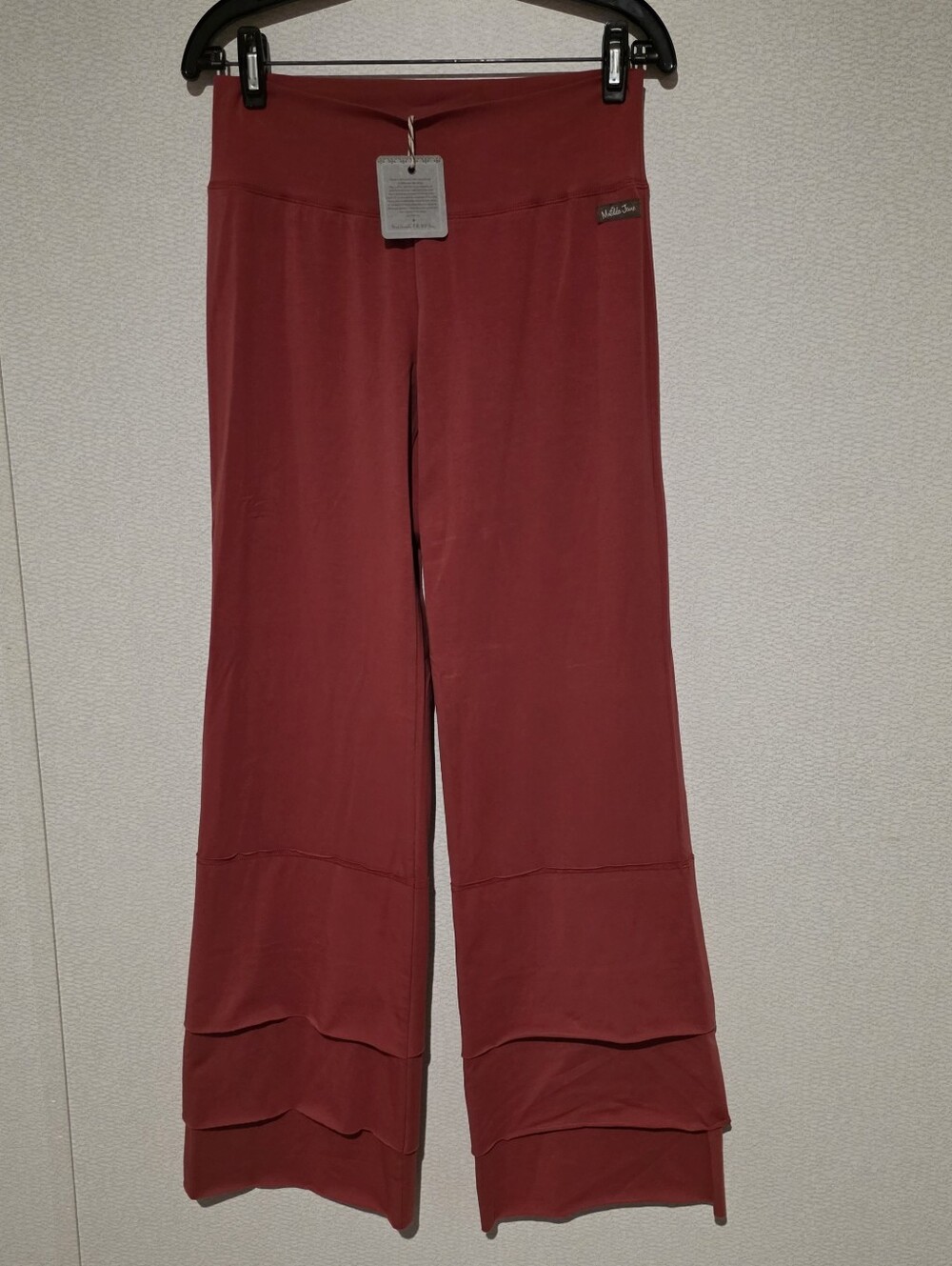 Matilda Jane Womens Finn Pants Wide Leg Ruffle Large